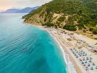 Albanie kust Albanie kust
